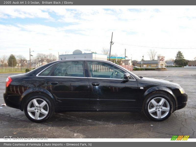 Brilliant Black / Ebony 2005 Audi A4 3.0 Sedan