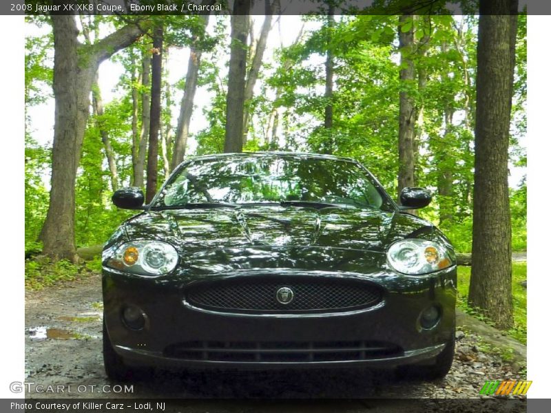 Ebony Black / Charcoal 2008 Jaguar XK XK8 Coupe