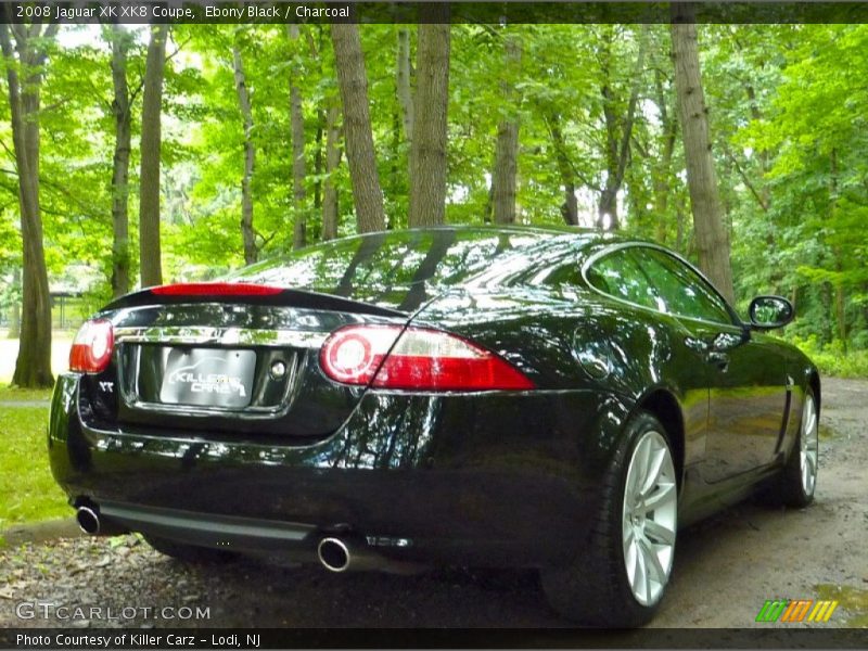 Ebony Black / Charcoal 2008 Jaguar XK XK8 Coupe