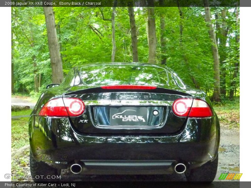 Ebony Black / Charcoal 2008 Jaguar XK XK8 Coupe