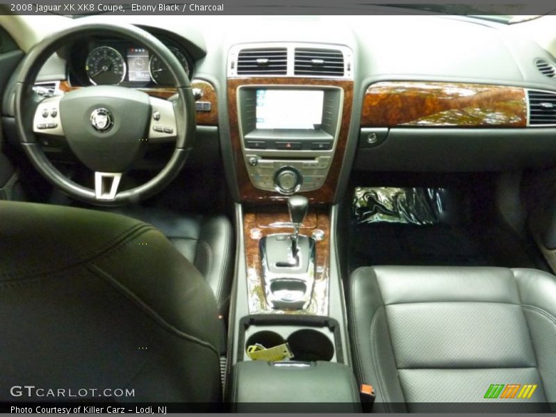 Ebony Black / Charcoal 2008 Jaguar XK XK8 Coupe