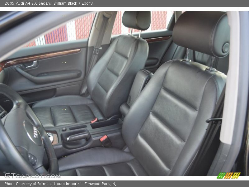  2005 A4 3.0 Sedan Ebony Interior