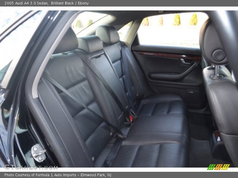 Brilliant Black / Ebony 2005 Audi A4 3.0 Sedan