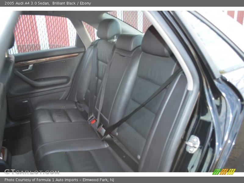 Brilliant Black / Ebony 2005 Audi A4 3.0 Sedan
