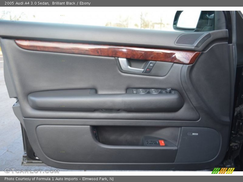 Brilliant Black / Ebony 2005 Audi A4 3.0 Sedan