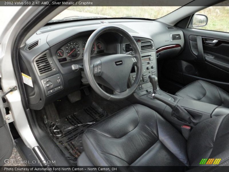  2002 S60 2.4T AWD Graphite Interior