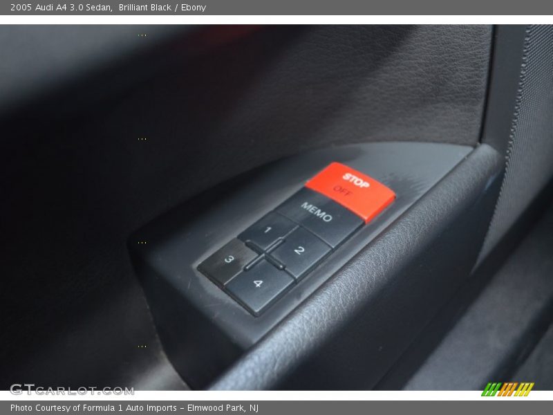 Brilliant Black / Ebony 2005 Audi A4 3.0 Sedan