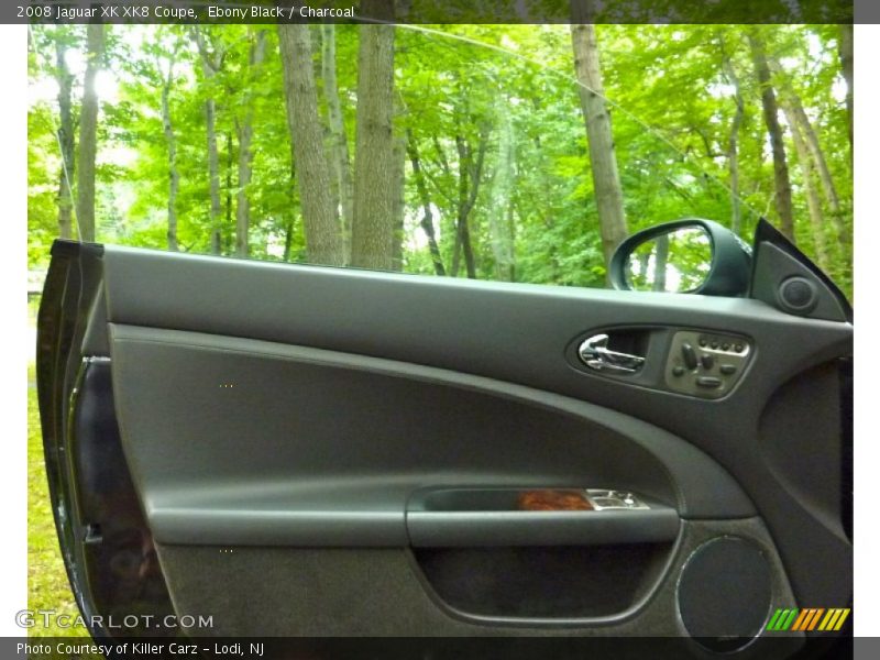 Ebony Black / Charcoal 2008 Jaguar XK XK8 Coupe