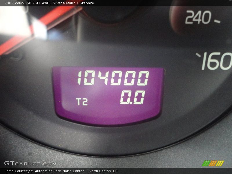 Silver Metallic / Graphite 2002 Volvo S60 2.4T AWD