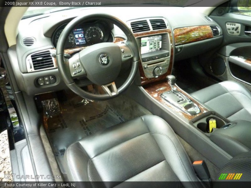  2008 XK XK8 Coupe Charcoal Interior