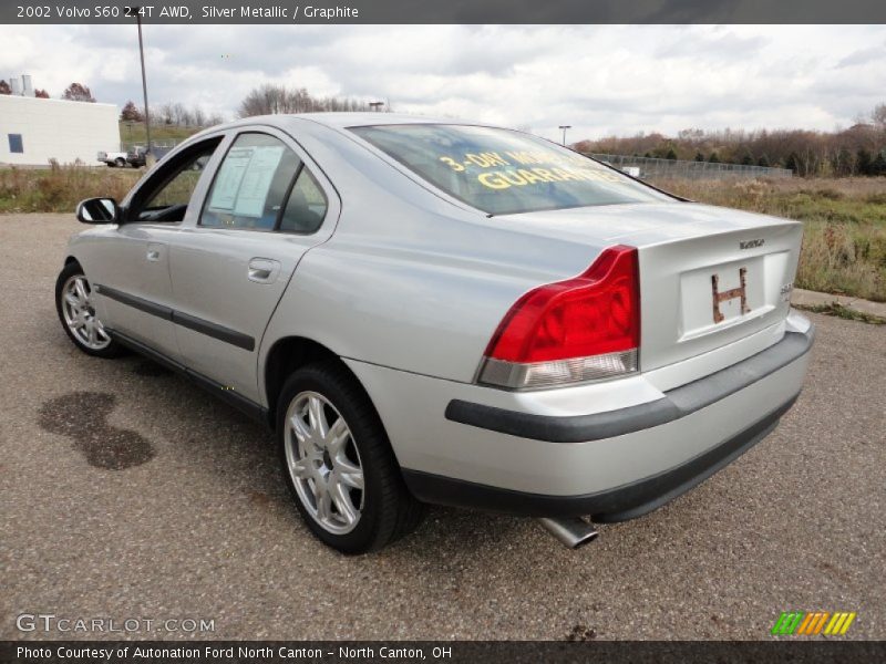 Silver Metallic / Graphite 2002 Volvo S60 2.4T AWD