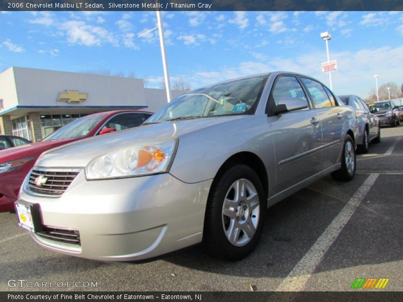 Silverstone Metallic / Titanium Gray 2006 Chevrolet Malibu LT Sedan