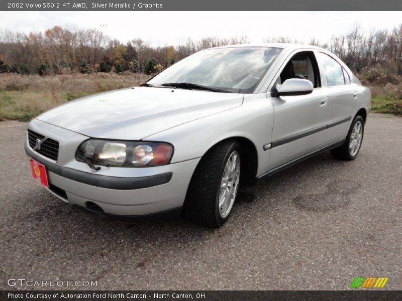 Silver Metallic / Graphite 2002 Volvo S60 2.4T AWD