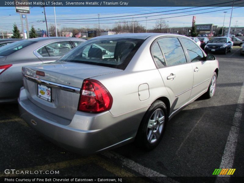 Silverstone Metallic / Titanium Gray 2006 Chevrolet Malibu LT Sedan