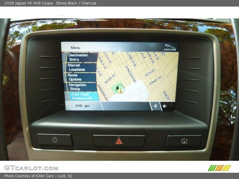 Ebony Black / Charcoal 2008 Jaguar XK XK8 Coupe