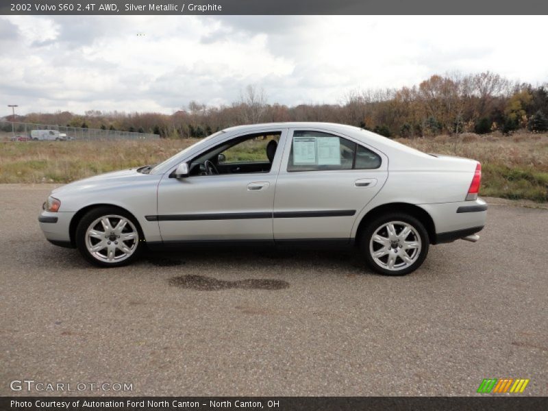  2002 S60 2.4T AWD Silver Metallic
