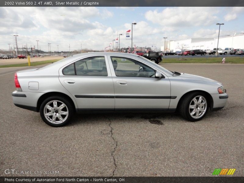 Silver Metallic / Graphite 2002 Volvo S60 2.4T AWD