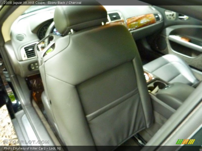 Ebony Black / Charcoal 2008 Jaguar XK XK8 Coupe