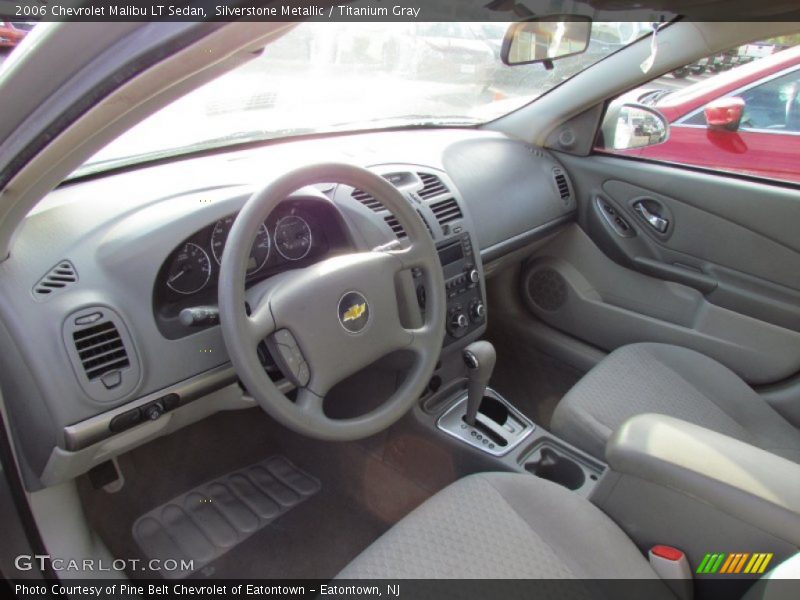 Silverstone Metallic / Titanium Gray 2006 Chevrolet Malibu LT Sedan