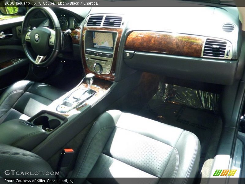 Ebony Black / Charcoal 2008 Jaguar XK XK8 Coupe