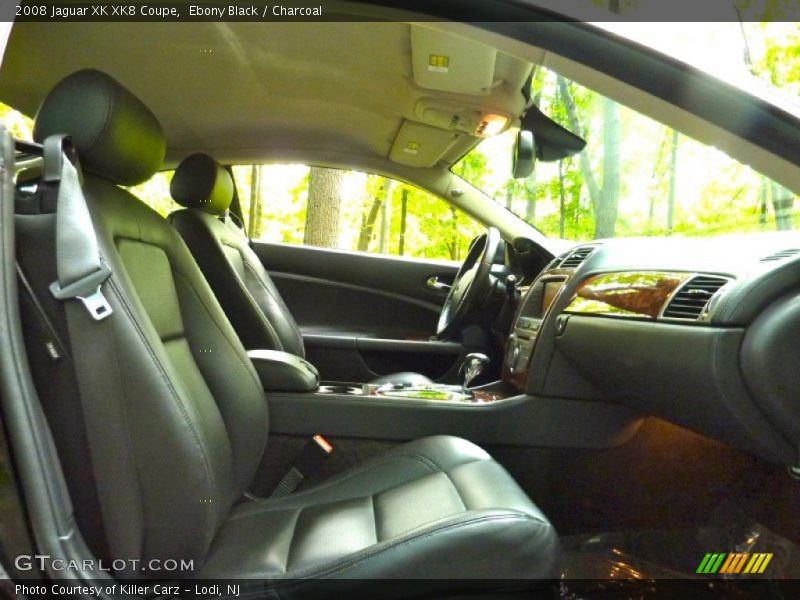 Ebony Black / Charcoal 2008 Jaguar XK XK8 Coupe