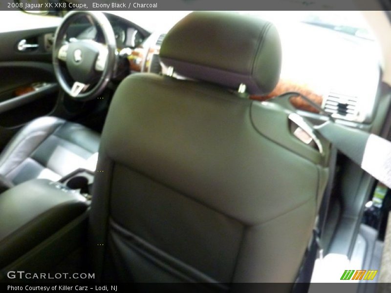Ebony Black / Charcoal 2008 Jaguar XK XK8 Coupe