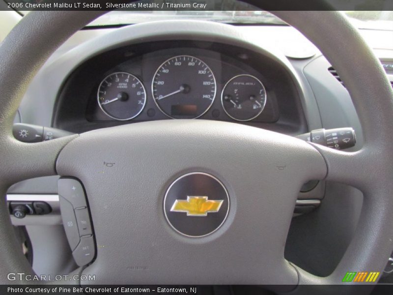 Silverstone Metallic / Titanium Gray 2006 Chevrolet Malibu LT Sedan