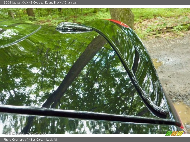 Ebony Black / Charcoal 2008 Jaguar XK XK8 Coupe