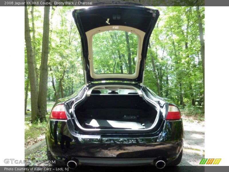 Ebony Black / Charcoal 2008 Jaguar XK XK8 Coupe