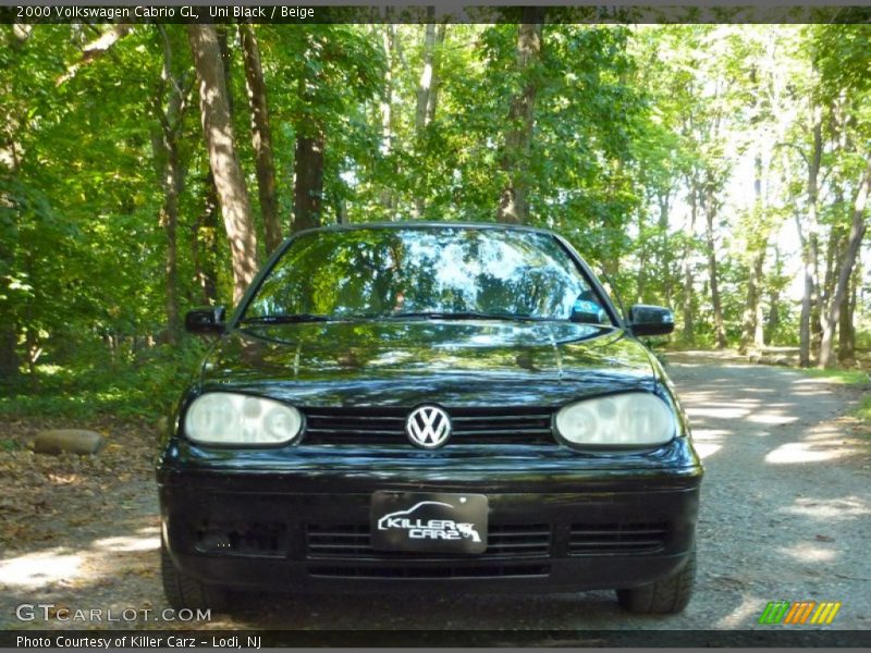 Uni Black / Beige 2000 Volkswagen Cabrio GL