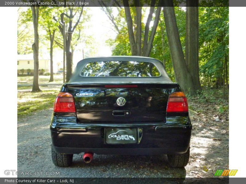 Uni Black / Beige 2000 Volkswagen Cabrio GL