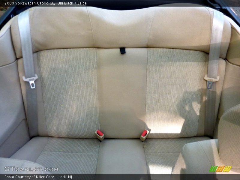 Uni Black / Beige 2000 Volkswagen Cabrio GL