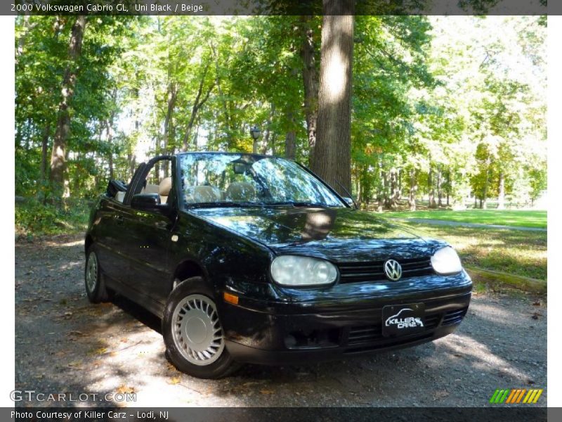 Uni Black / Beige 2000 Volkswagen Cabrio GL