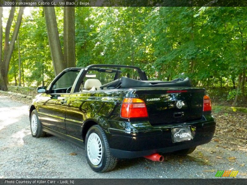 Uni Black / Beige 2000 Volkswagen Cabrio GL