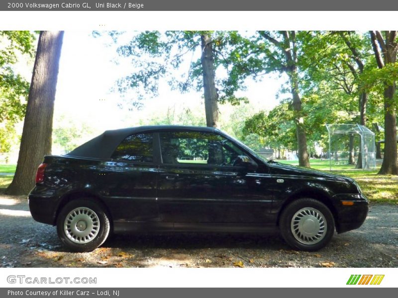 Uni Black / Beige 2000 Volkswagen Cabrio GL