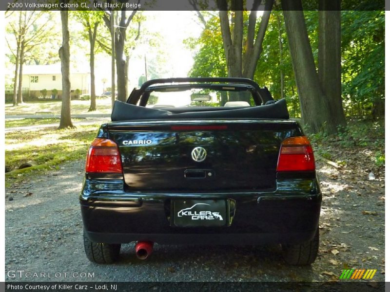 Uni Black / Beige 2000 Volkswagen Cabrio GL