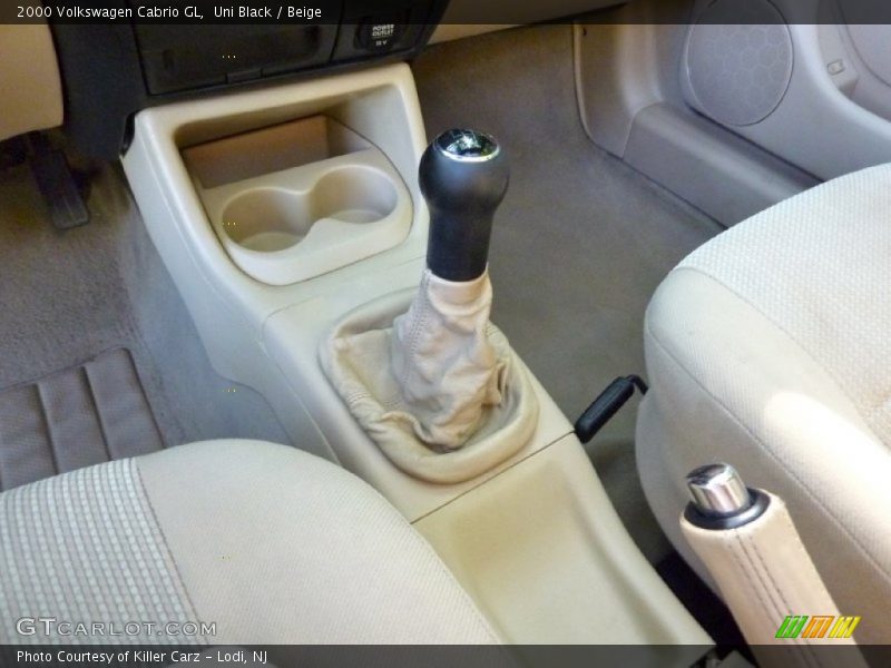 Uni Black / Beige 2000 Volkswagen Cabrio GL