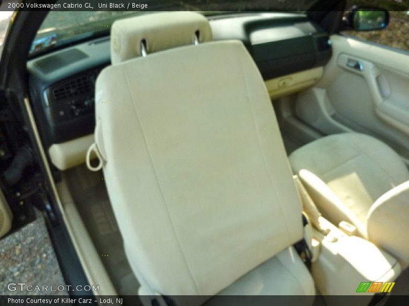 Uni Black / Beige 2000 Volkswagen Cabrio GL