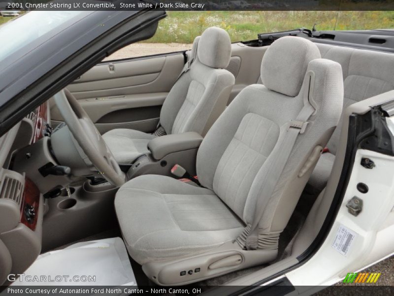  2001 Sebring LX Convertible Dark Slate Gray Interior