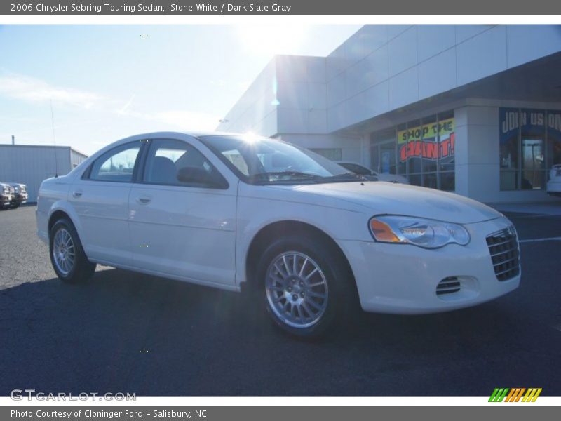 Stone White / Dark Slate Gray 2006 Chrysler Sebring Touring Sedan
