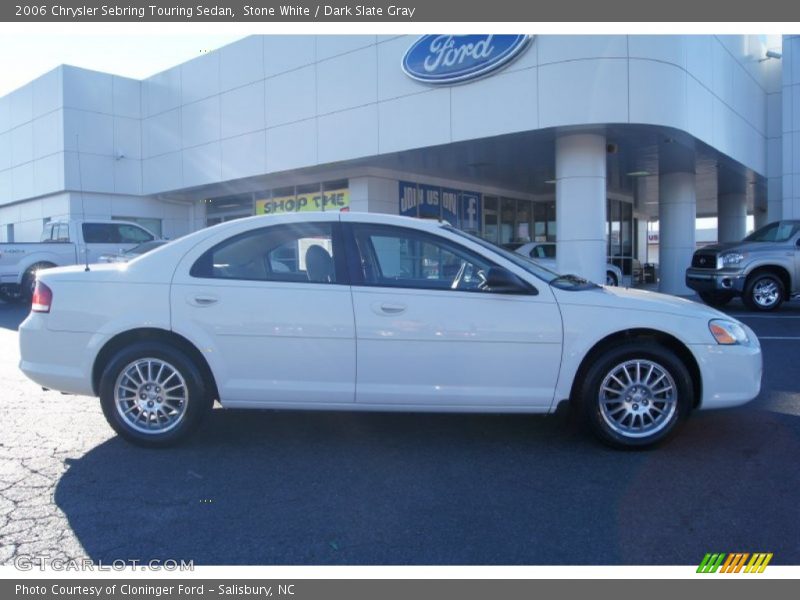 Stone White / Dark Slate Gray 2006 Chrysler Sebring Touring Sedan