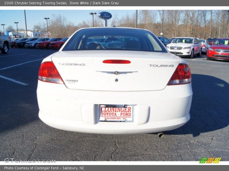 Stone White / Dark Slate Gray 2006 Chrysler Sebring Touring Sedan