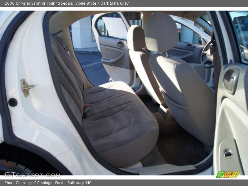 Stone White / Dark Slate Gray 2006 Chrysler Sebring Touring Sedan