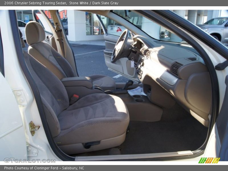 Stone White / Dark Slate Gray 2006 Chrysler Sebring Touring Sedan