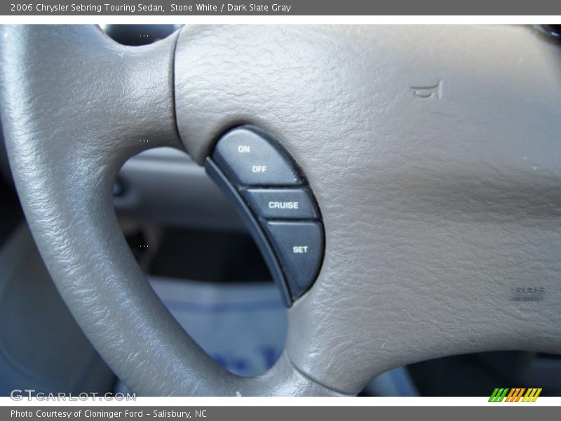 Stone White / Dark Slate Gray 2006 Chrysler Sebring Touring Sedan