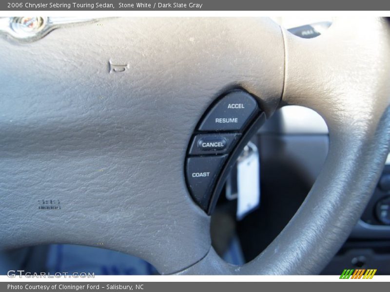 Stone White / Dark Slate Gray 2006 Chrysler Sebring Touring Sedan