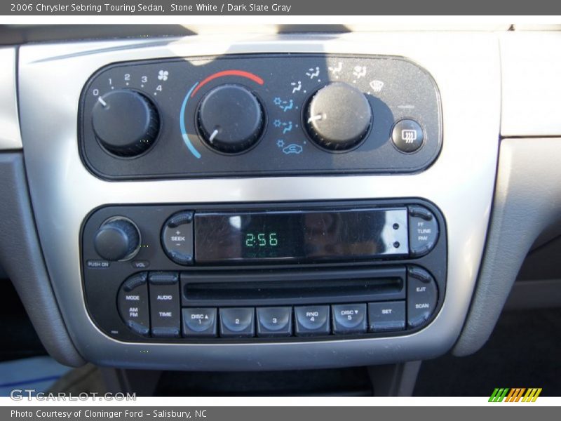 Stone White / Dark Slate Gray 2006 Chrysler Sebring Touring Sedan