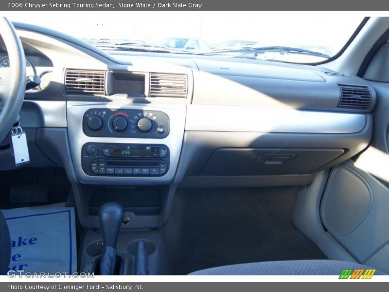 Stone White / Dark Slate Gray 2006 Chrysler Sebring Touring Sedan