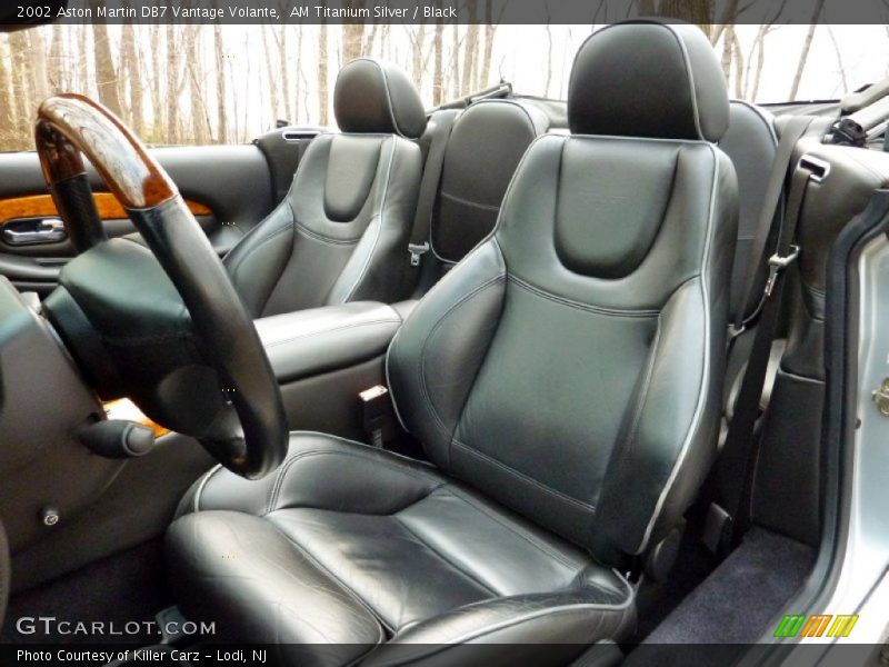  2002 DB7 Vantage Volante Black Interior