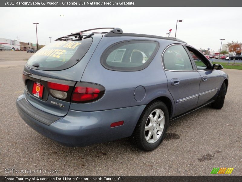 Graphite Blue Metallic / Medium Graphite 2001 Mercury Sable GS Wagon
